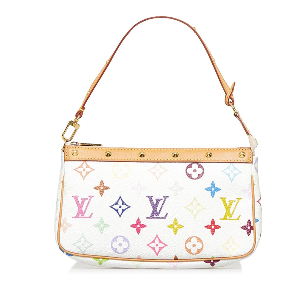 Louis Vuitton Monogram Multicolore Pochette Accessoires (SHG-49KYLP)