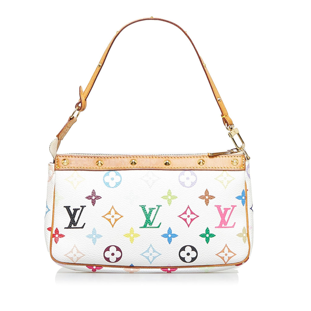 Louis Vuitton Monogram Multicolore Pochette Accessoires (SHG-swuT3V)
