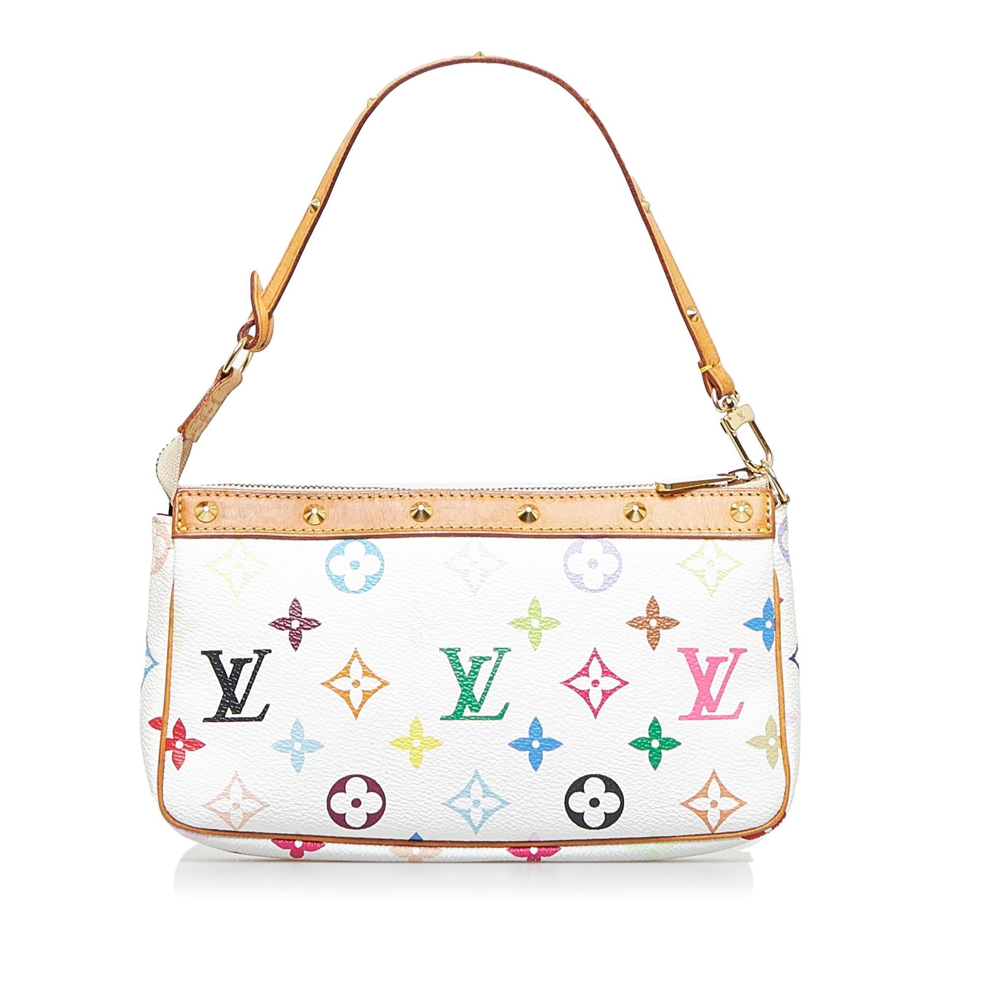 Louis Vuitton Monogram Multicolore Pochette Accessoires (SHG-swuT3V)