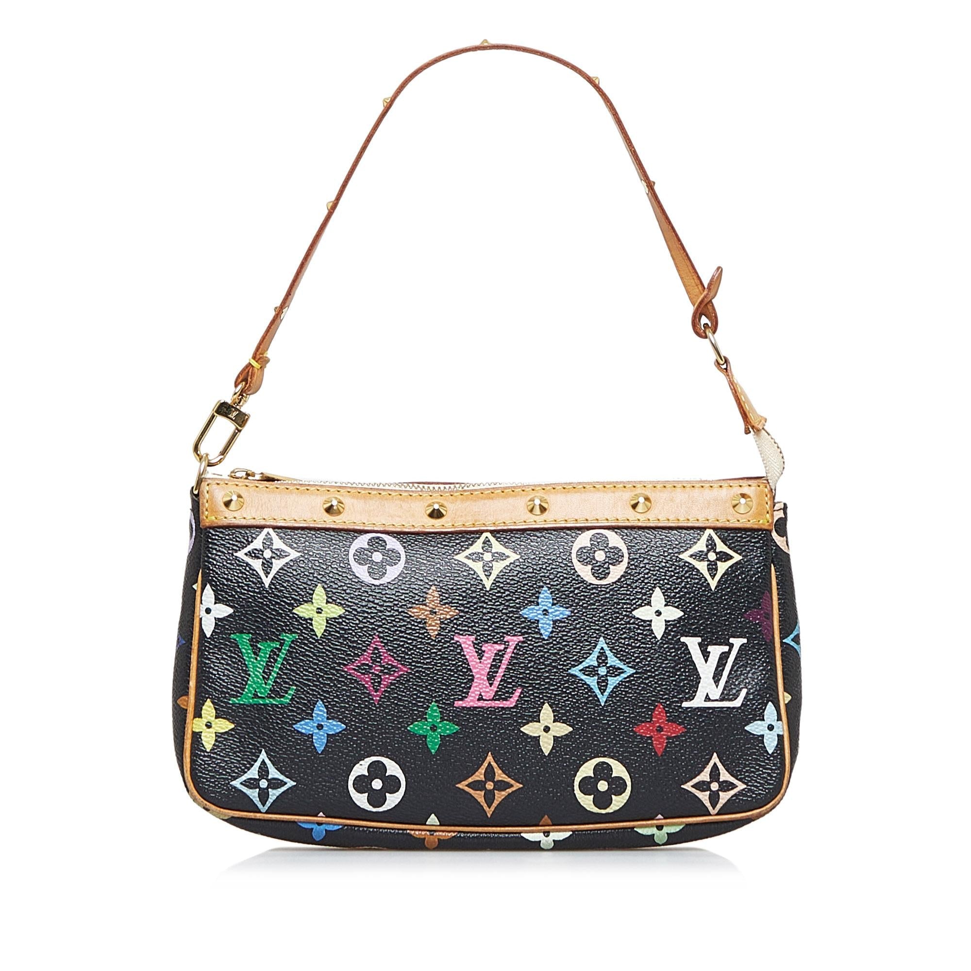 Louis Vuitton Monogram Multicolore Pochette Accessoires (SHG-3a8VAI)