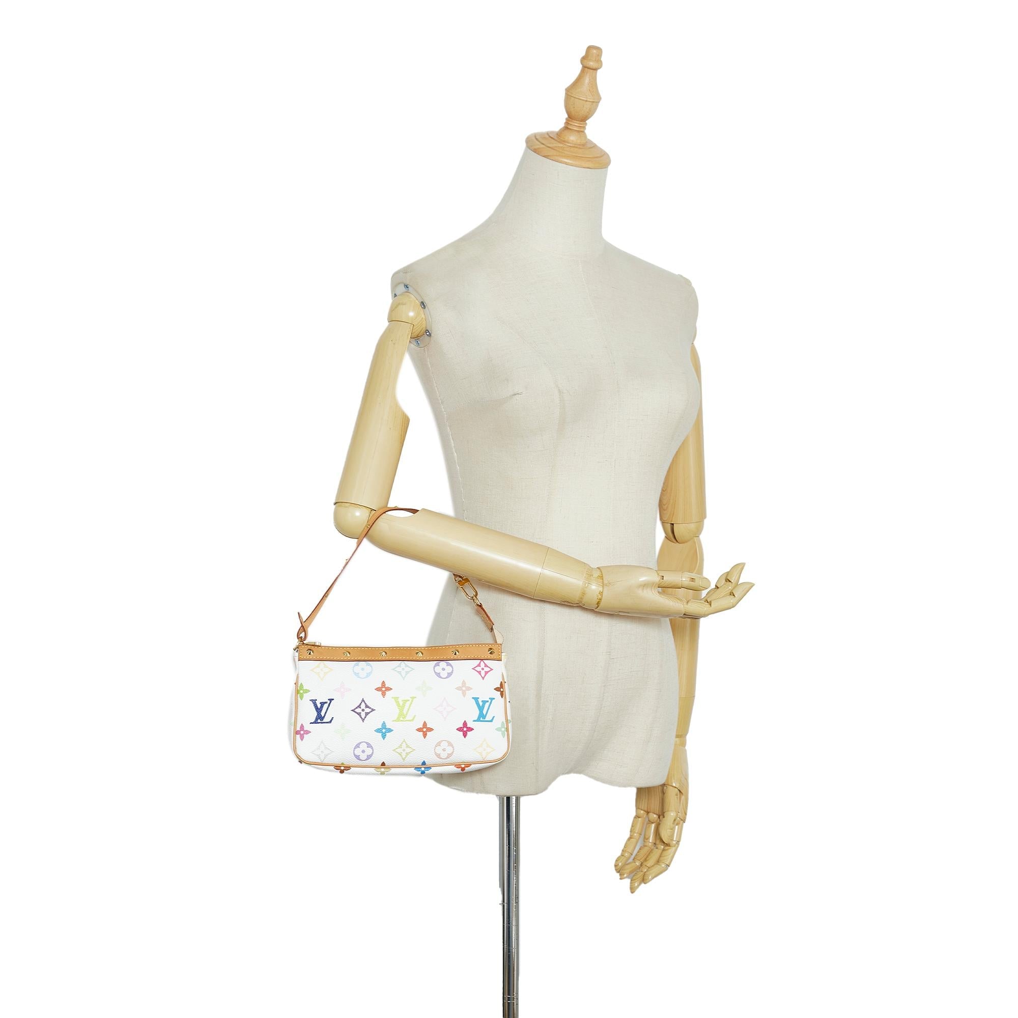 Louis Vuitton Monogram Multicolore Pochette Accessoires (SHG-zqDJG3)