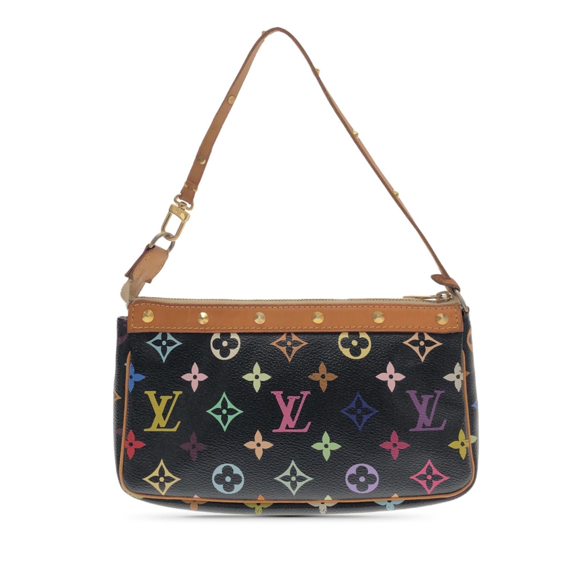 Louis Vuitton Monogram Multicolore Pochette Accessoires (SHG-Ob8Ht8)