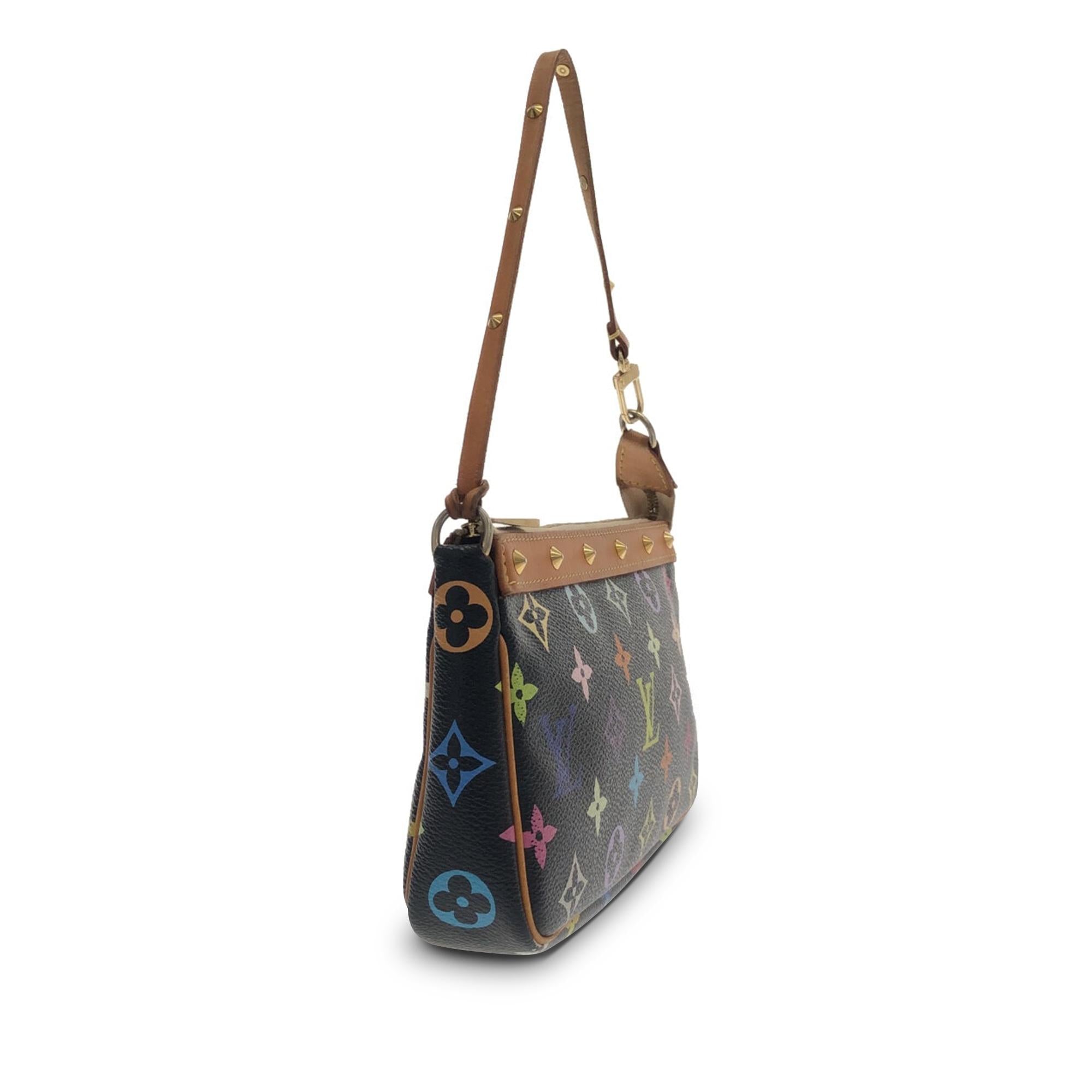 Louis Vuitton Monogram Multicolore Pochette Accessoires (SHG-Ob8Ht8)