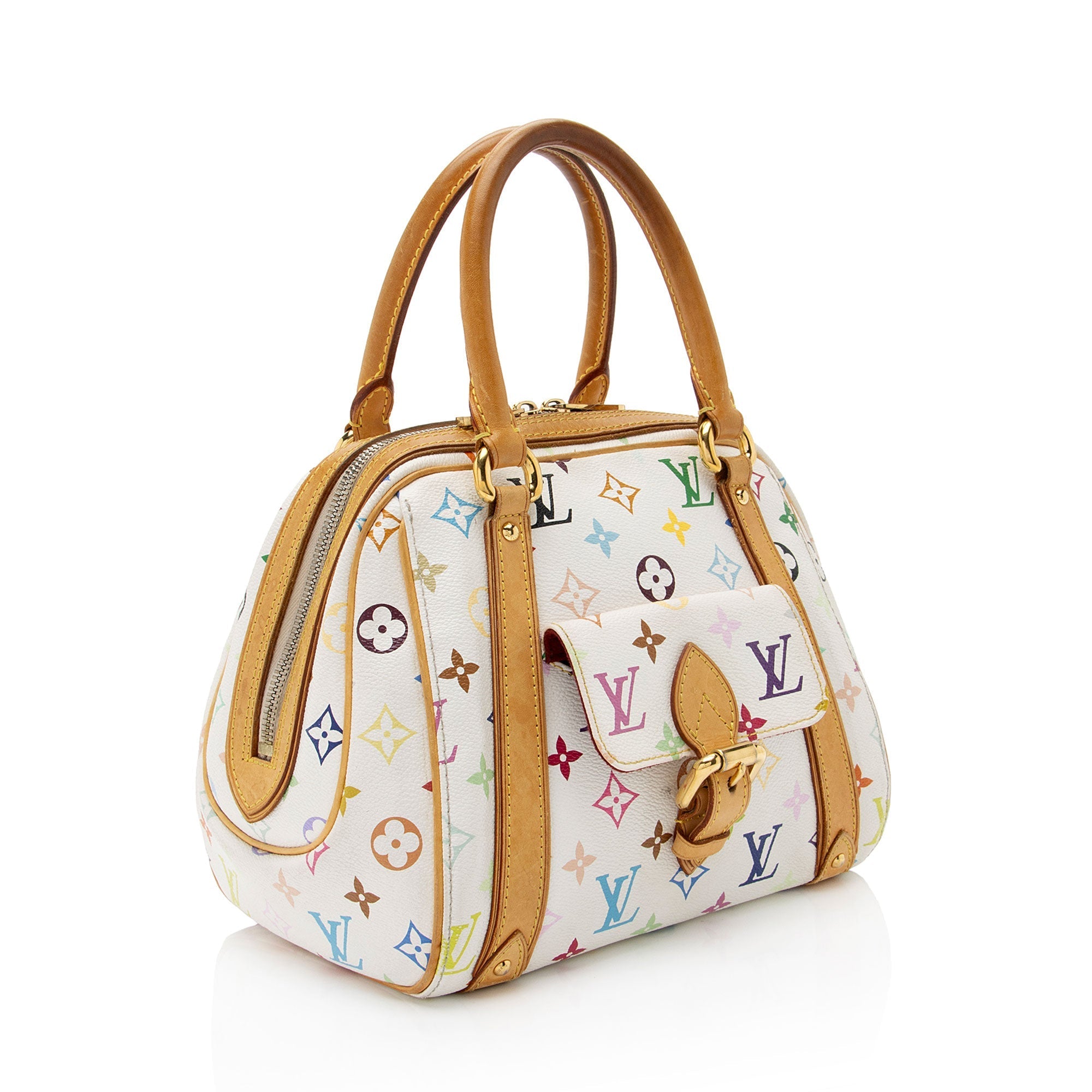 Louis Vuitton Monogram Multicolore Priscilla Satchel (SHF-wY2LmZ)