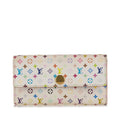 Louis Vuitton Monogram Multicolore Sarah Long Wallet (SHG-y6ePuJ)