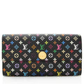 Louis Vuitton Monogram Multicolore Sarah Wallet (SHF-22208)