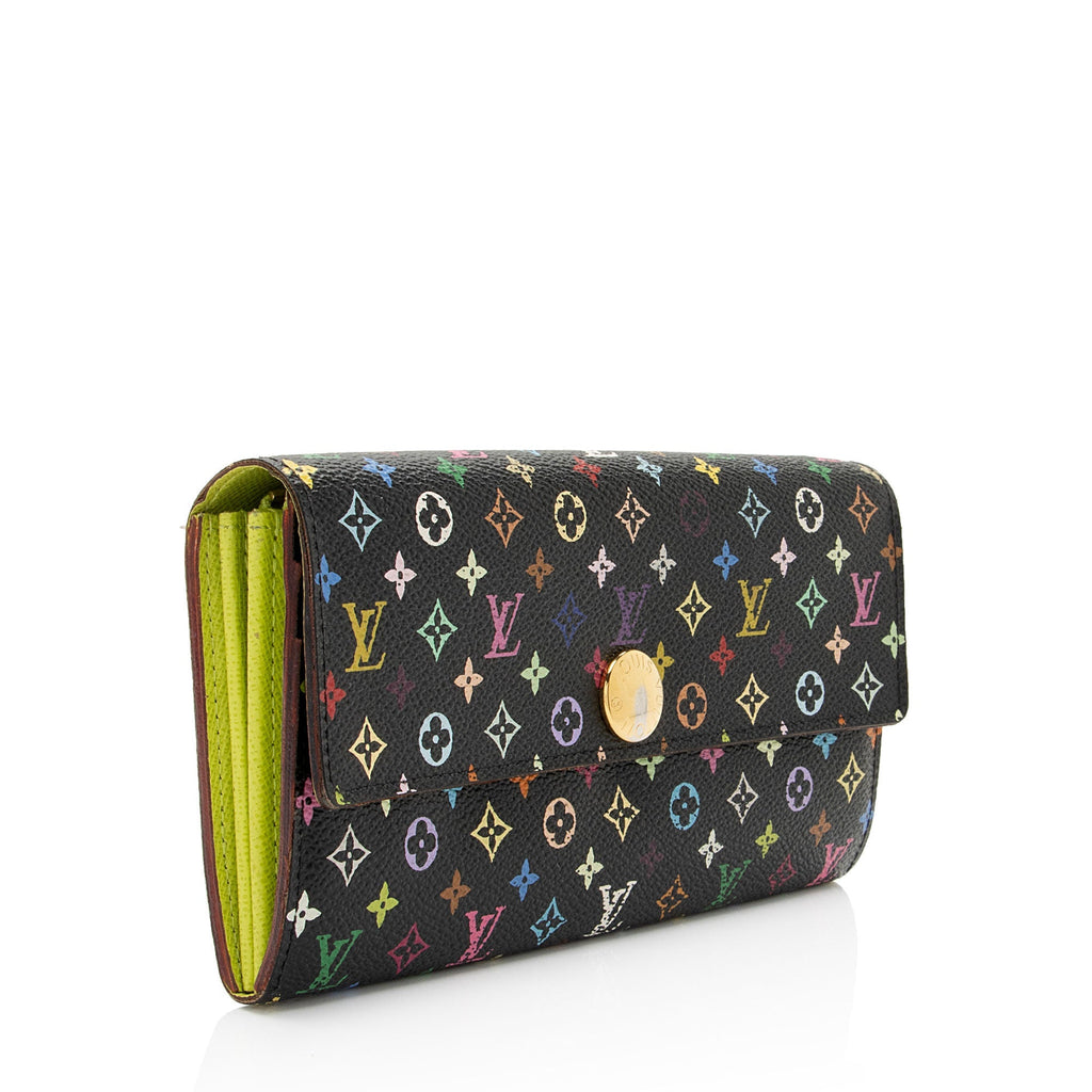 Louis Vuitton Monogram Multicolore Sarah Wallet (SHF-k1n1I3)