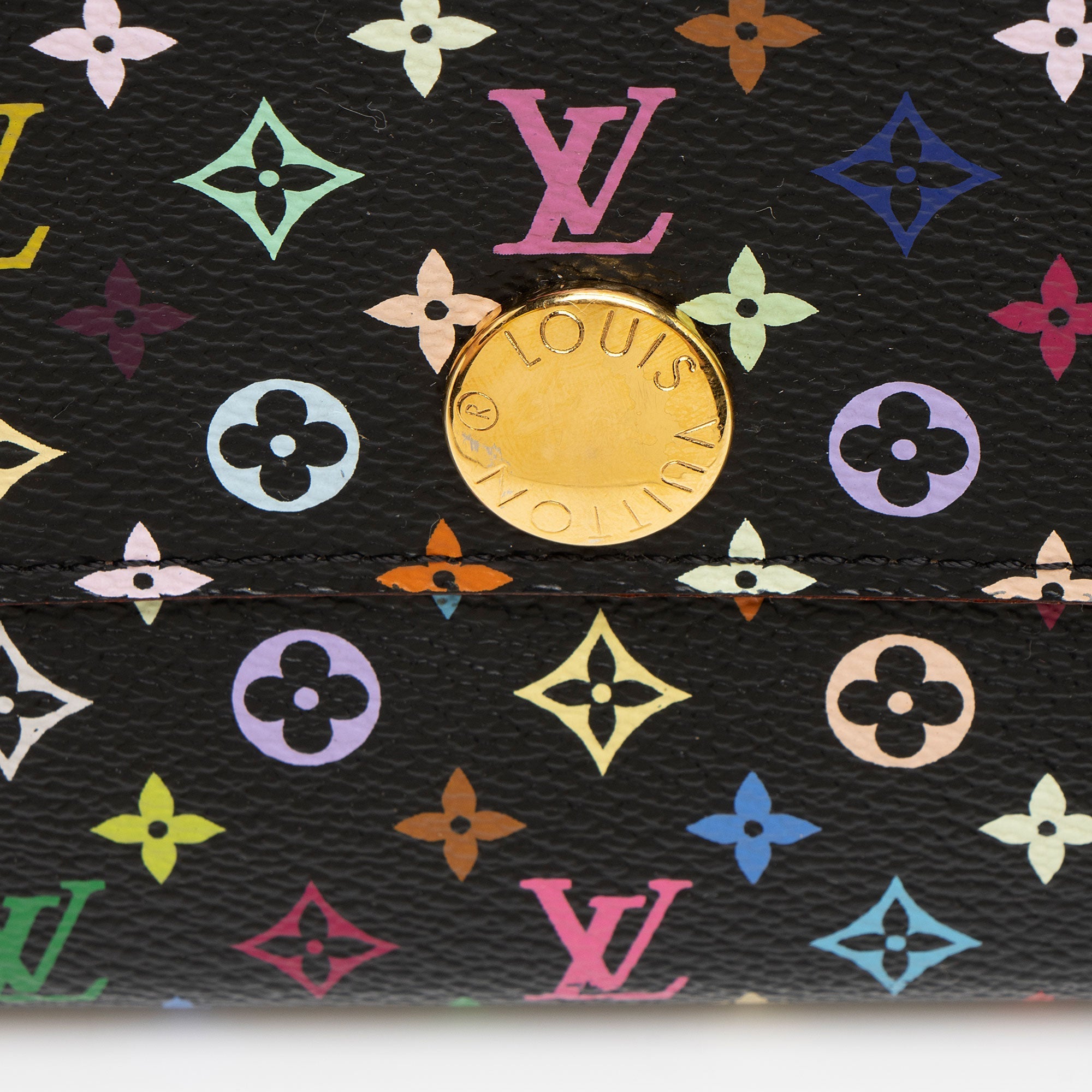 Louis Vuitton Monogram Multicolore Sarah Wallet