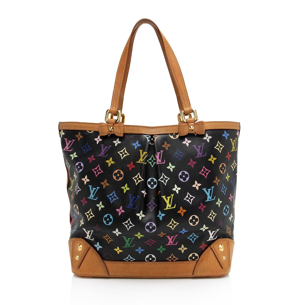 Louis Vuitton Monogram Multicolore Sharleen MM Tote (SHF-YQAAbY)
