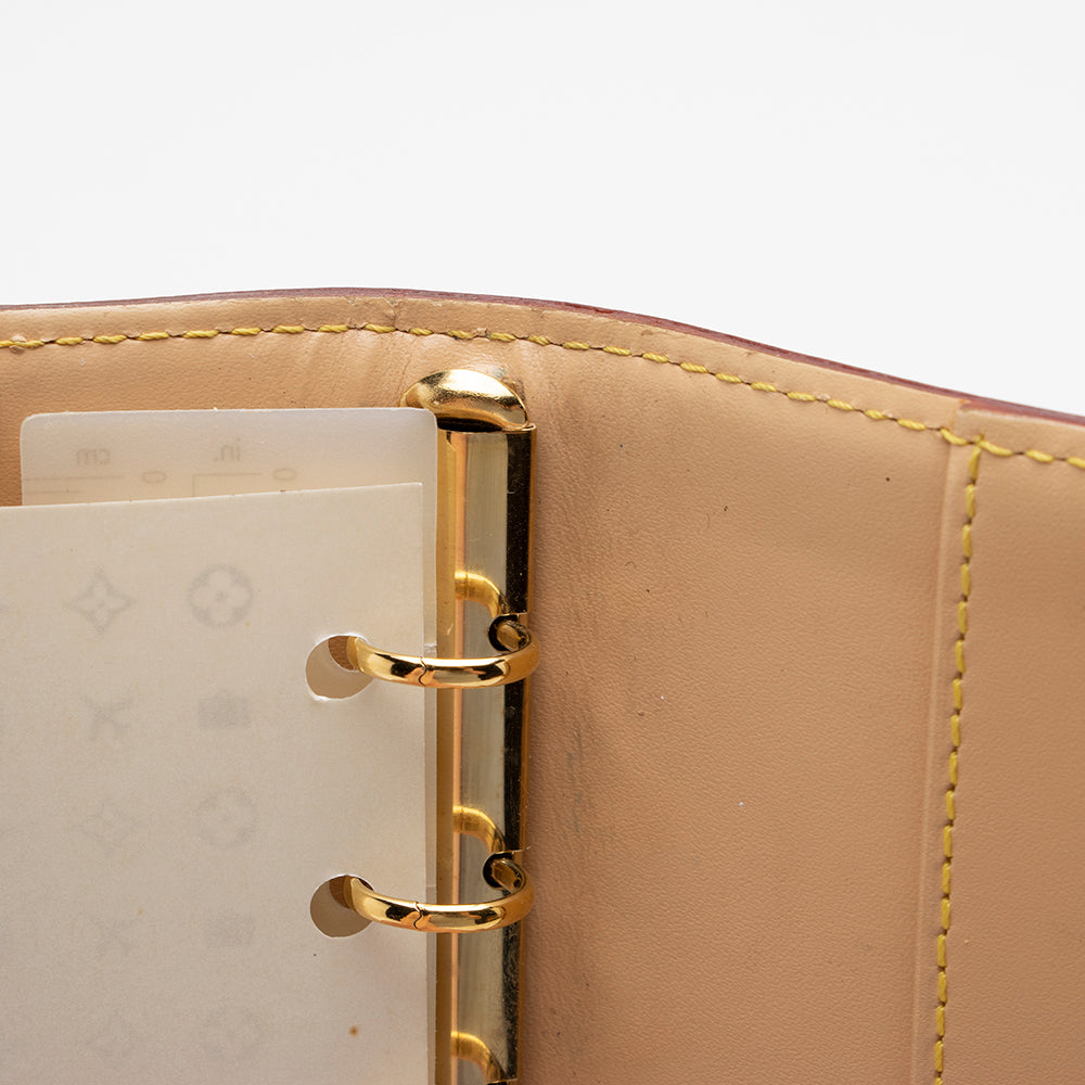 Louis Vuitton Monogram Multicolore Small Ring Agenda Cover (SHF-14689)