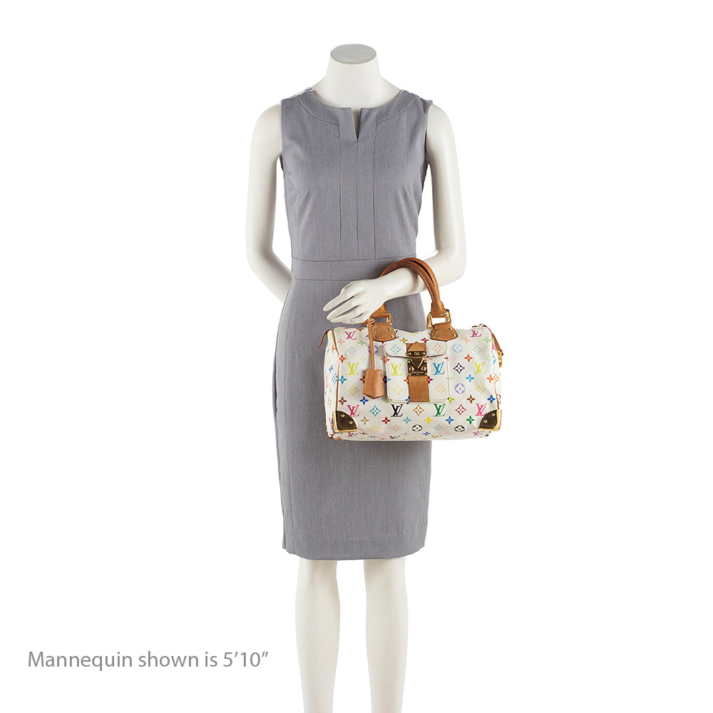 Louis Vuitton Monogram Multicolore Speedy 30 Satchel - FINAL SALE (SHF-17866)