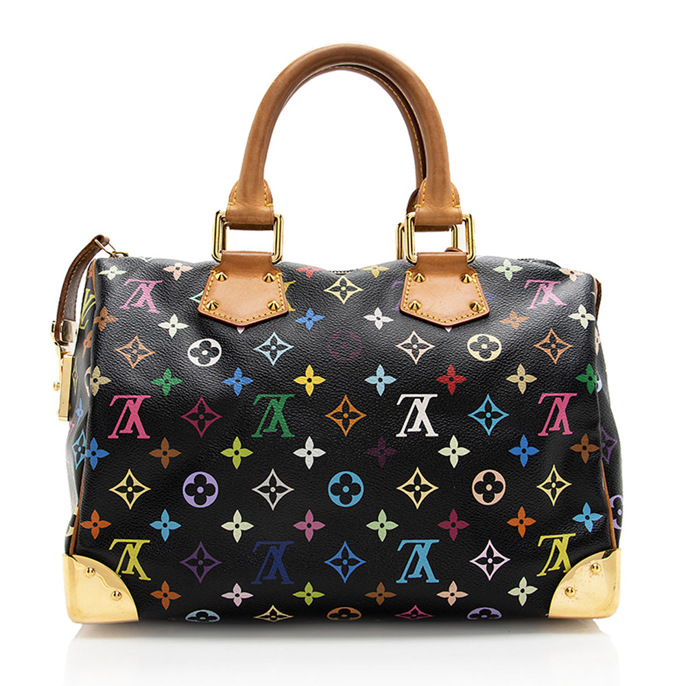 Louis Vuitton Monogram Multicolore Speedy 30 Satchel - FINAL SALE (SHF-18284)
