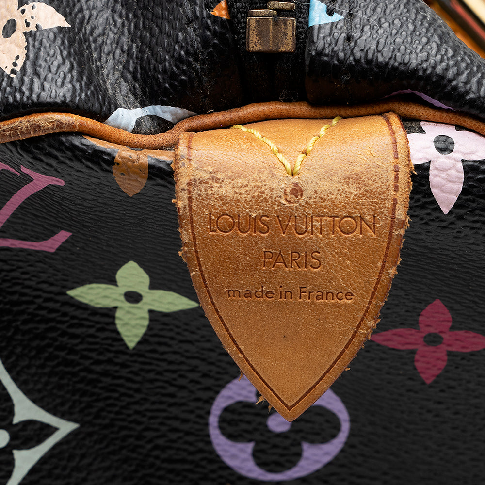 Louis Vuitton Monogram Multicolore Speedy 30 Satchel - FINAL SALE (SHF-18284)