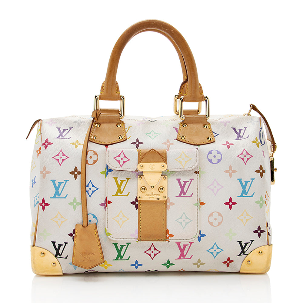 Louis Vuitton Monogram Multicolore Speedy 30 Satchel - FINAL SALE (SHF-18027)