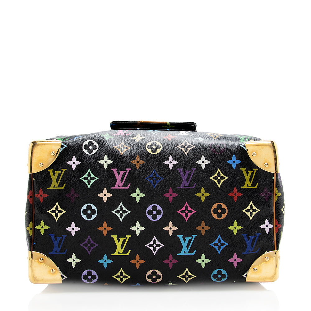 Louis Vuitton Monogram Multicolore Speedy 30 Satchel (SHF-18668)