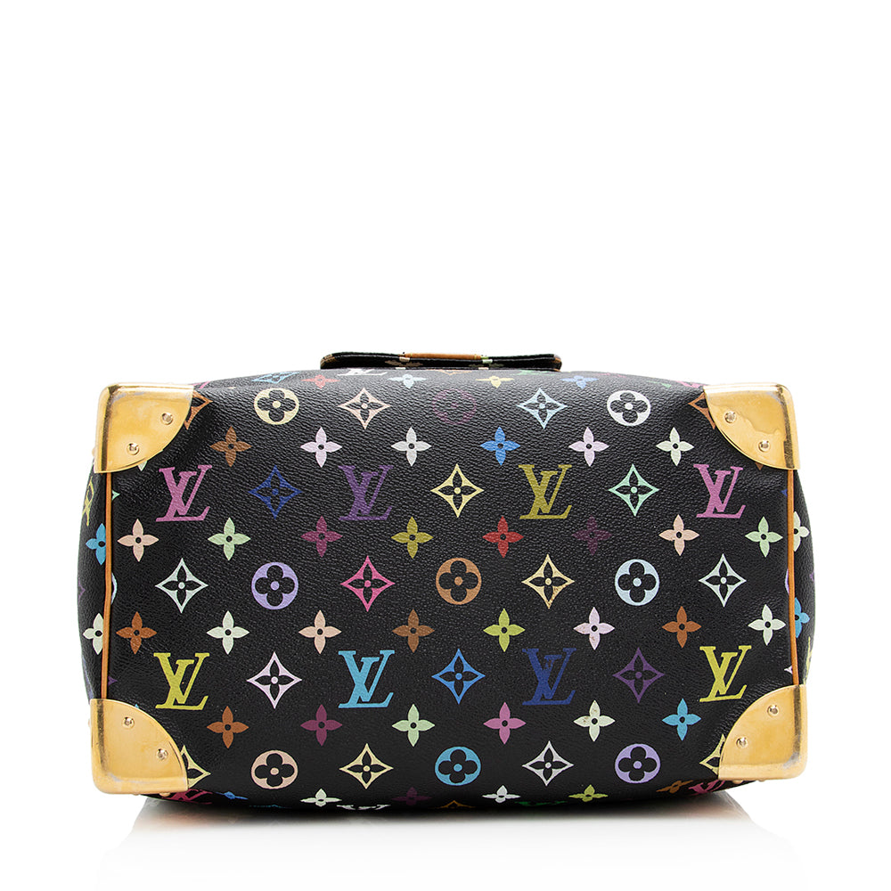 Louis Vuitton Monogram Multicolore Speedy 30 Satchel (SHF-20539)