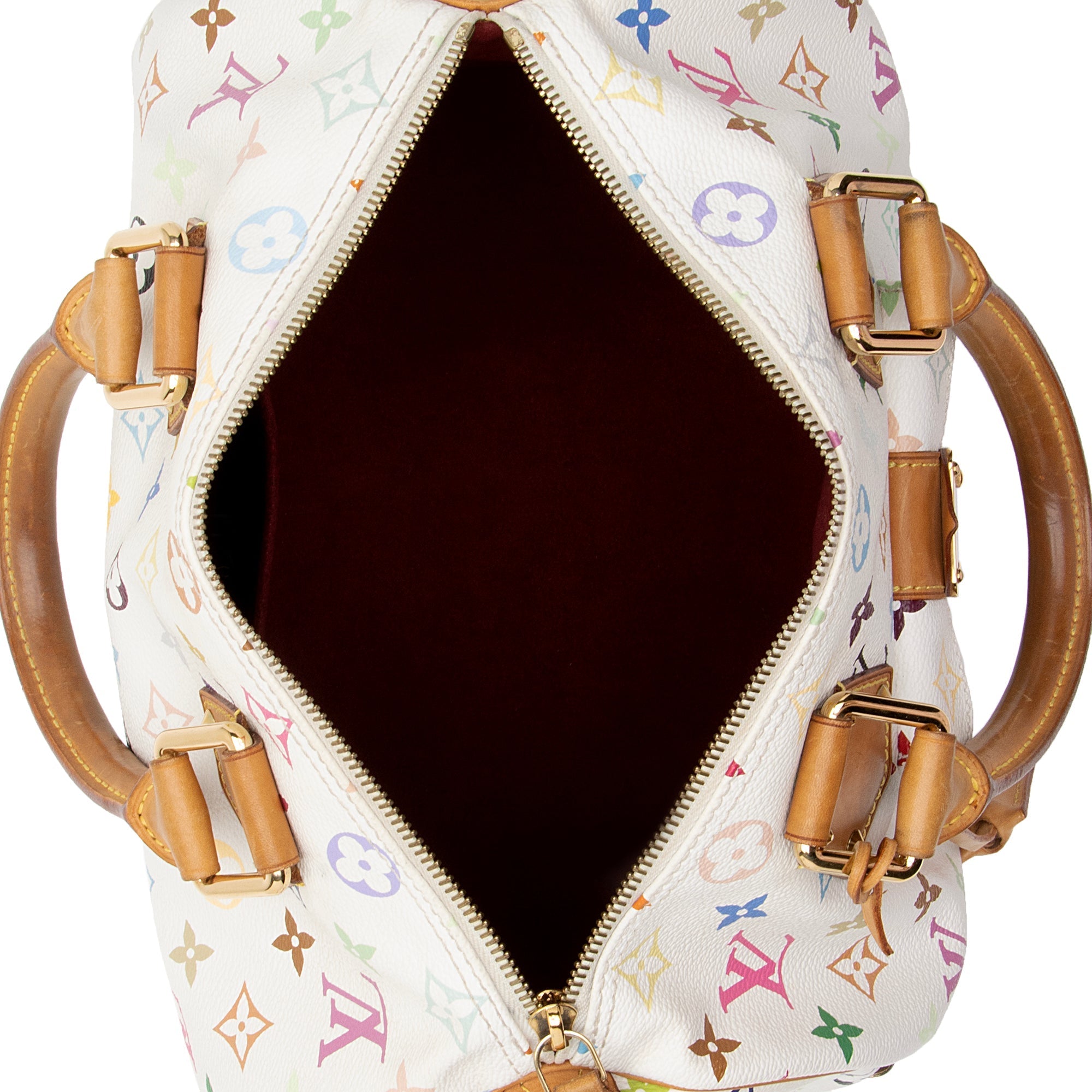 Louis Vuitton Monogram Multicolore Speedy 30 Satchel (SHF-SY6QOf)
