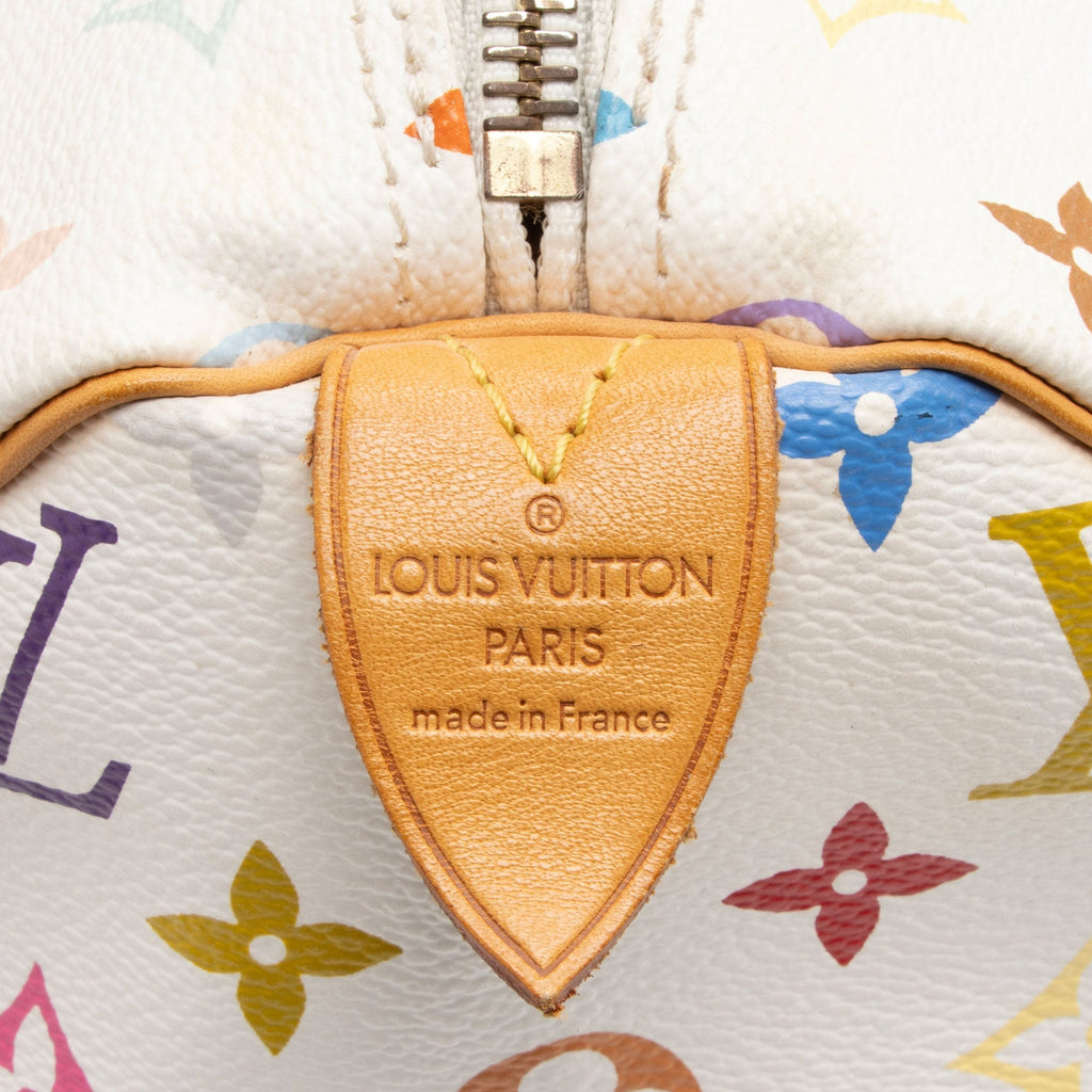 Louis Vuitton Monogram Multicolore Speedy 30 Satchel (SHF-Mk6xIk)