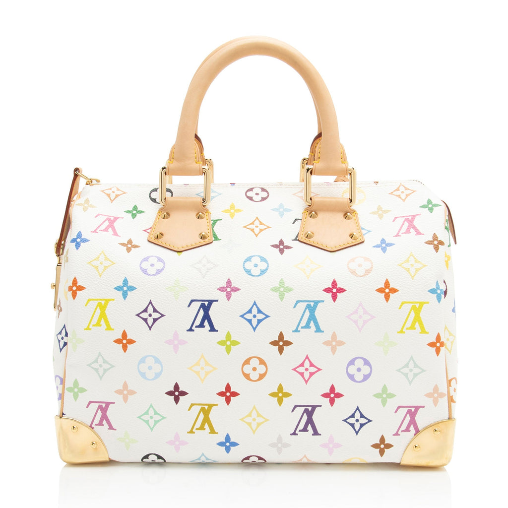 Louis Vuitton Monogram Multicolore Speedy 30 Satchel (SHF-PYX2iO)