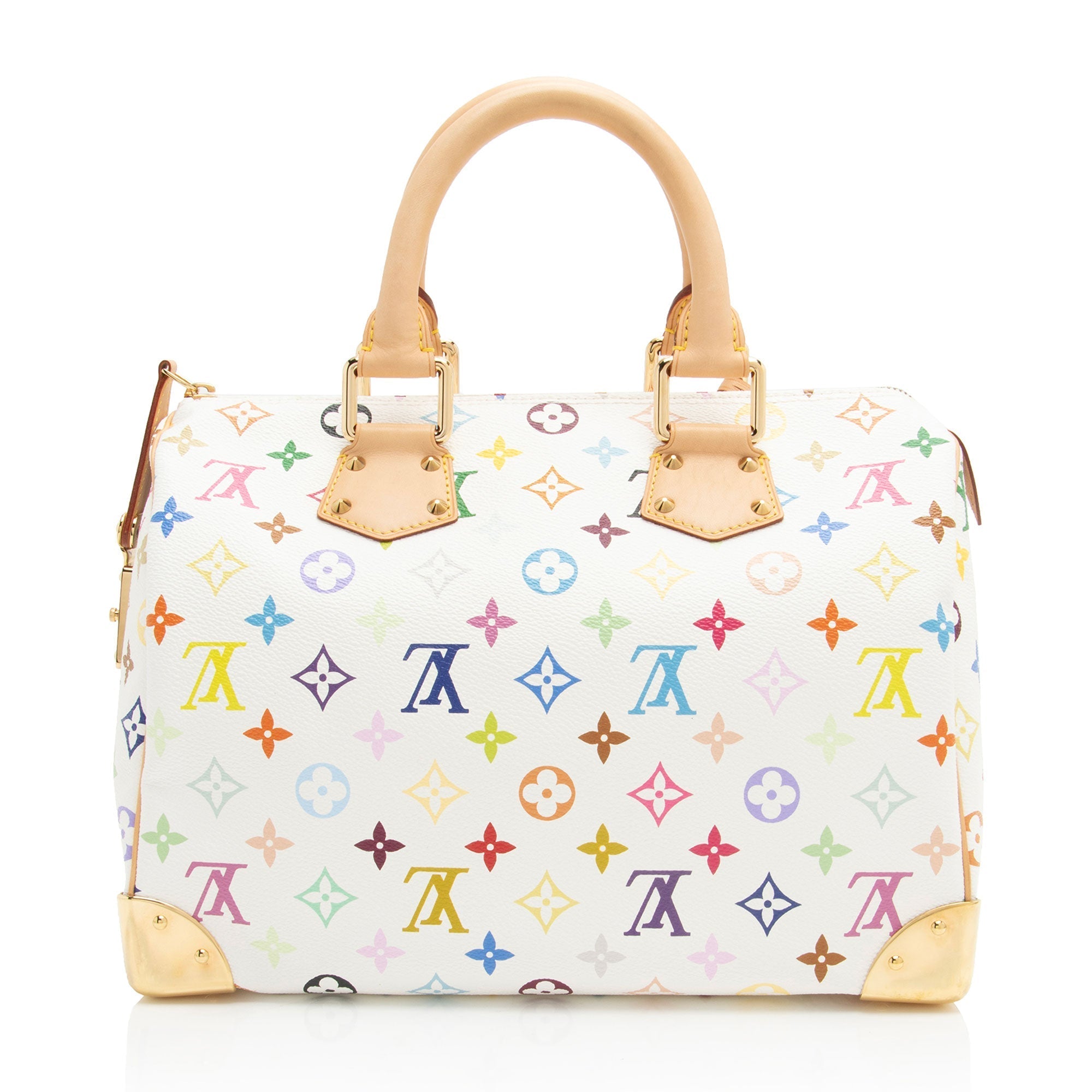 Louis Vuitton Monogram Multicolore Speedy 30 Satchel (SHF-PYX2iO)