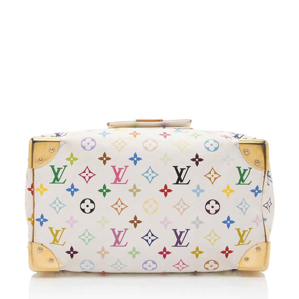 Louis Vuitton Monogram Multicolore Speedy 30 Satchel (SHF-aLofom)