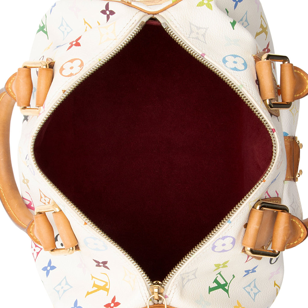 Louis Vuitton Monogram Multicolore Speedy 30 Satchel (SHF-aLofom)