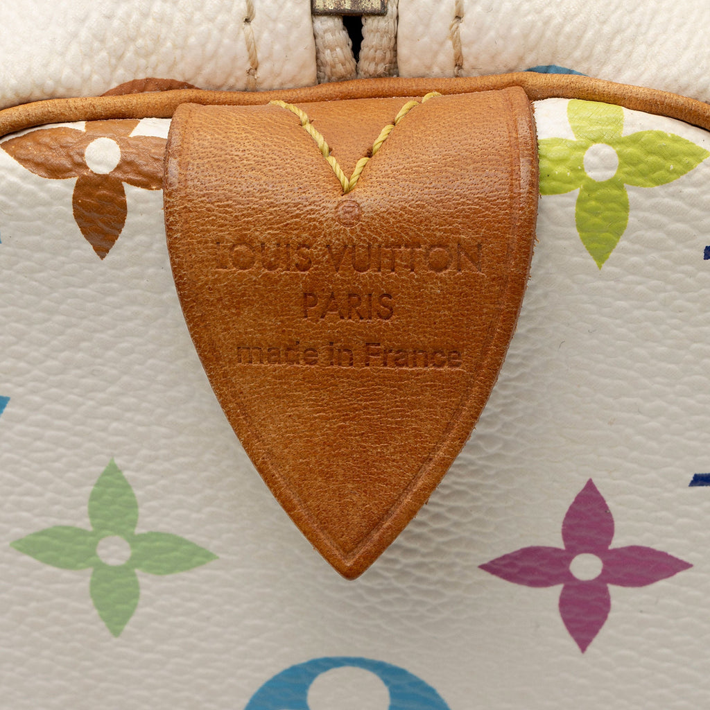 Louis Vuitton Monogram Multicolore Speedy 30 Satchel (SHF-aLofom)