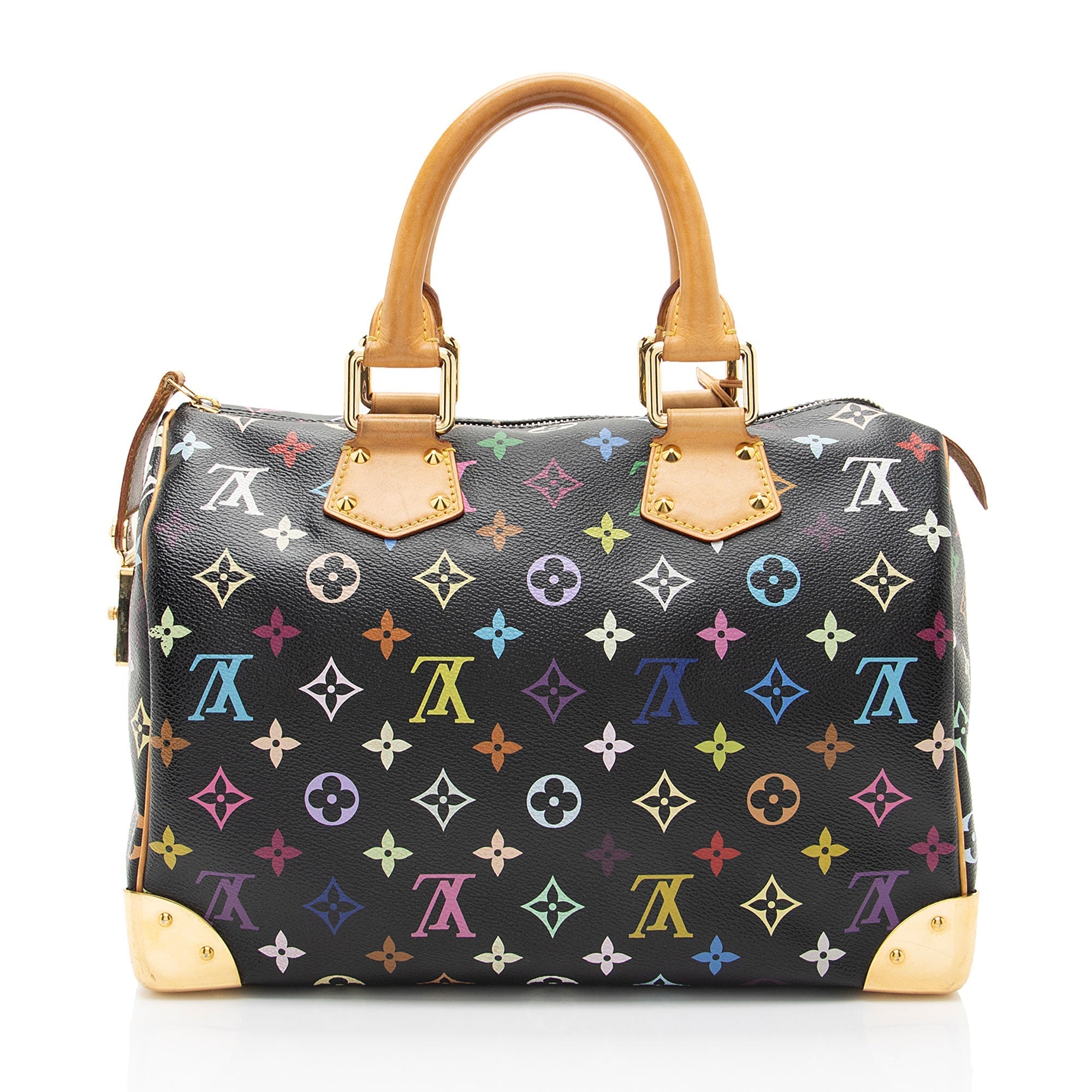 Louis Vuitton Monogram Multicolore Speedy 30 Satchel (SHF-Tqj6XA)