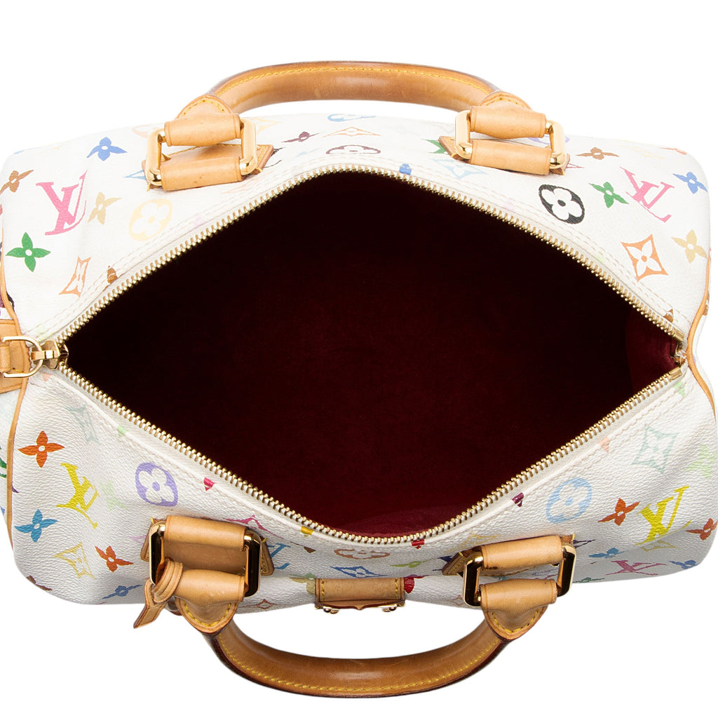 Louis Vuitton Monogram Multicolore Speedy 30 Satchel (SHF-f2pIYW)