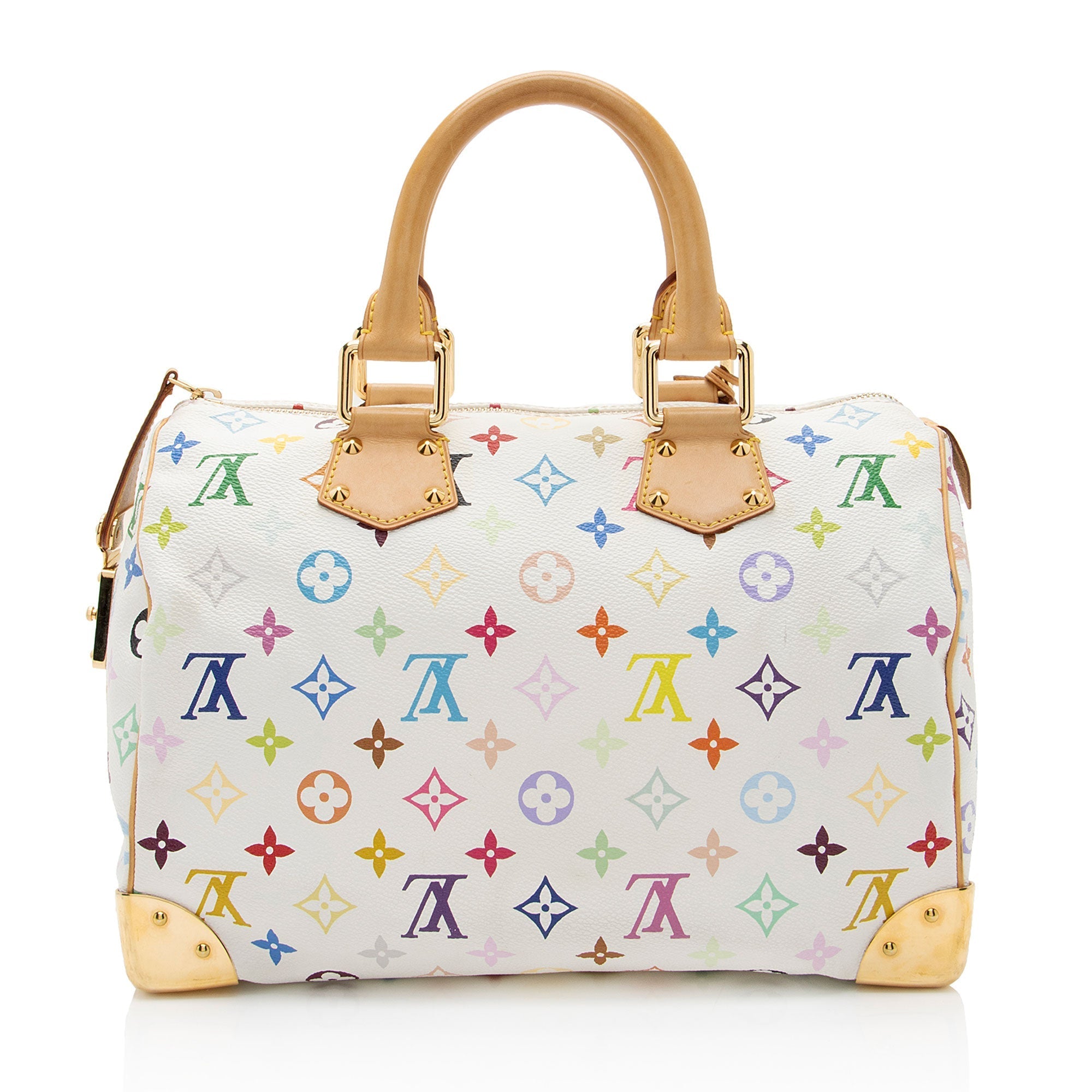 Louis Vuitton Monogram Multicolore Speedy 30 Satchel (SHF-Tdx8mK)