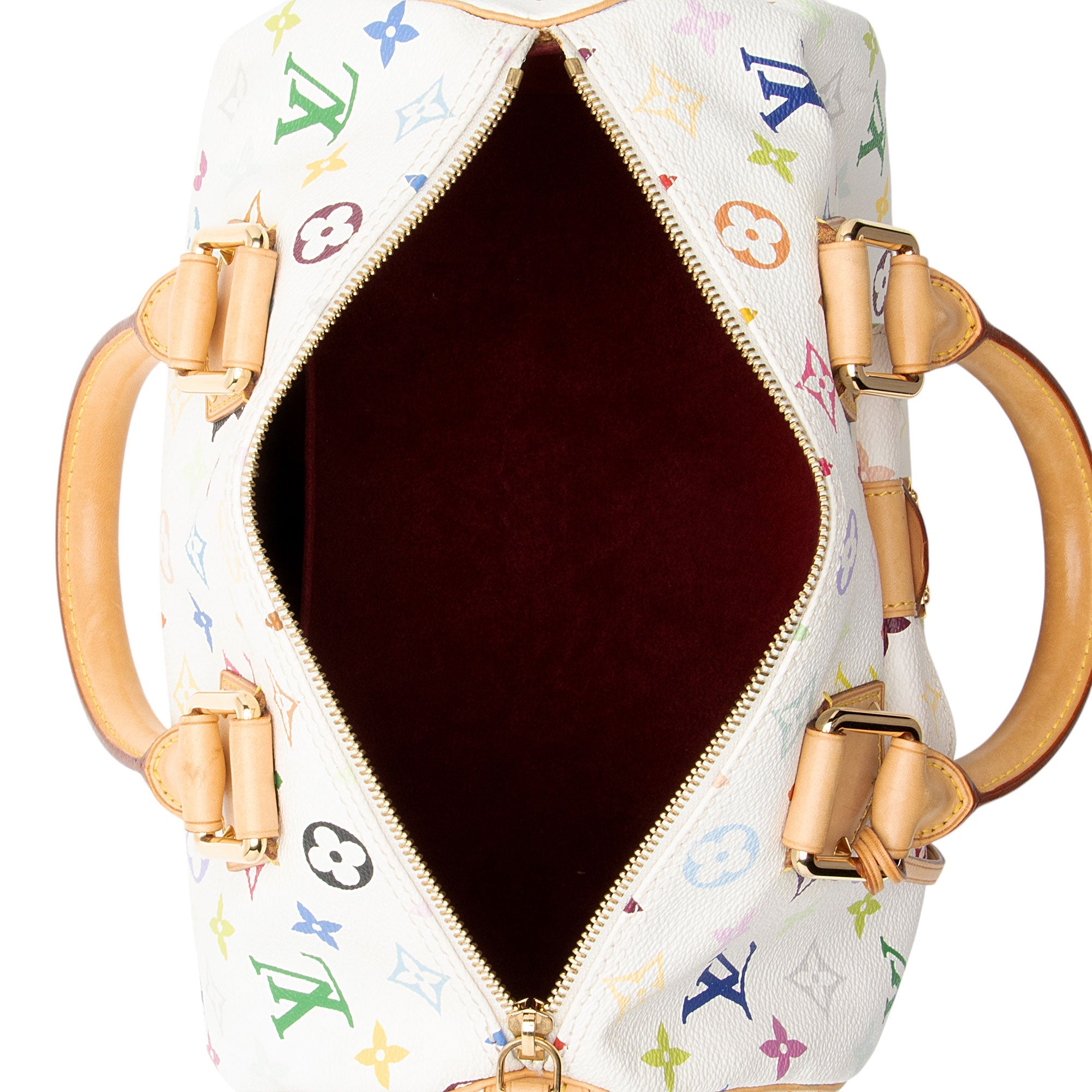 Louis Vuitton Monogram Multicolore Speedy 30 Satchel (SHF-Tdx8mK)