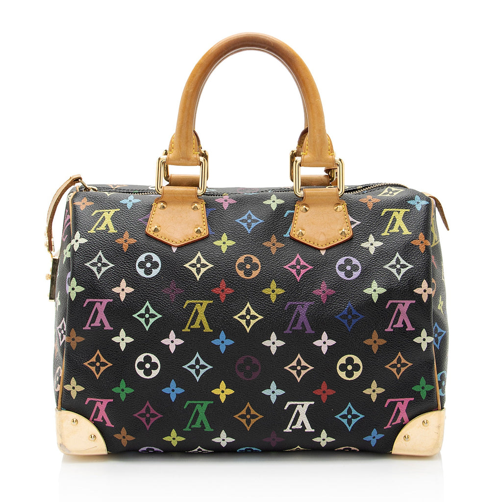 Louis Vuitton Monogram Multicolore Speedy 30 Satchel (SHF-Pi3NSW)