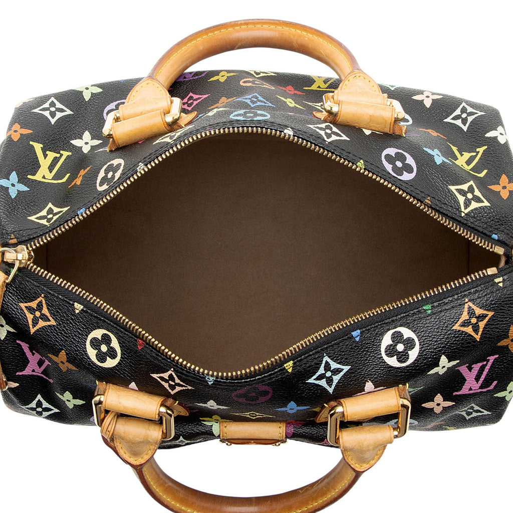 Louis Vuitton Monogram Multicolore Speedy 30 Satchel (SHF-Pi3NSW)
