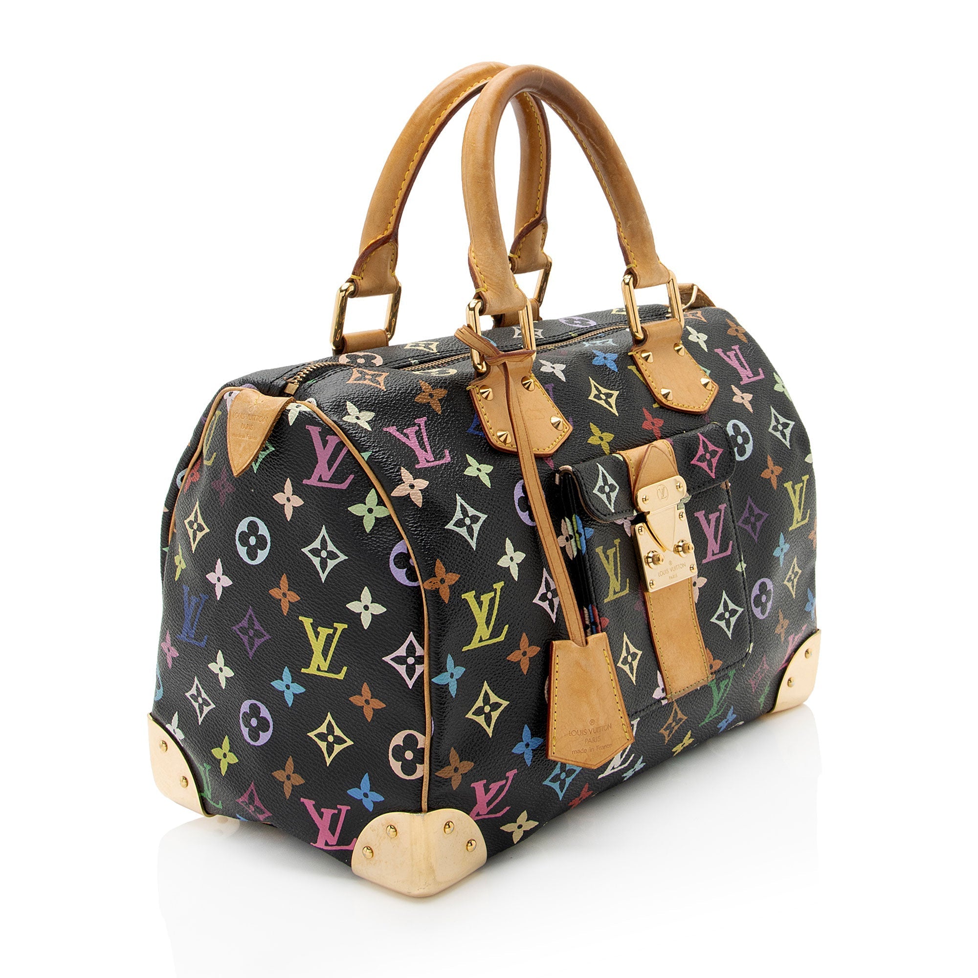 Louis Vuitton Monogram Multicolore Speedy 30 Satchel (SHF-Pi3NSW)