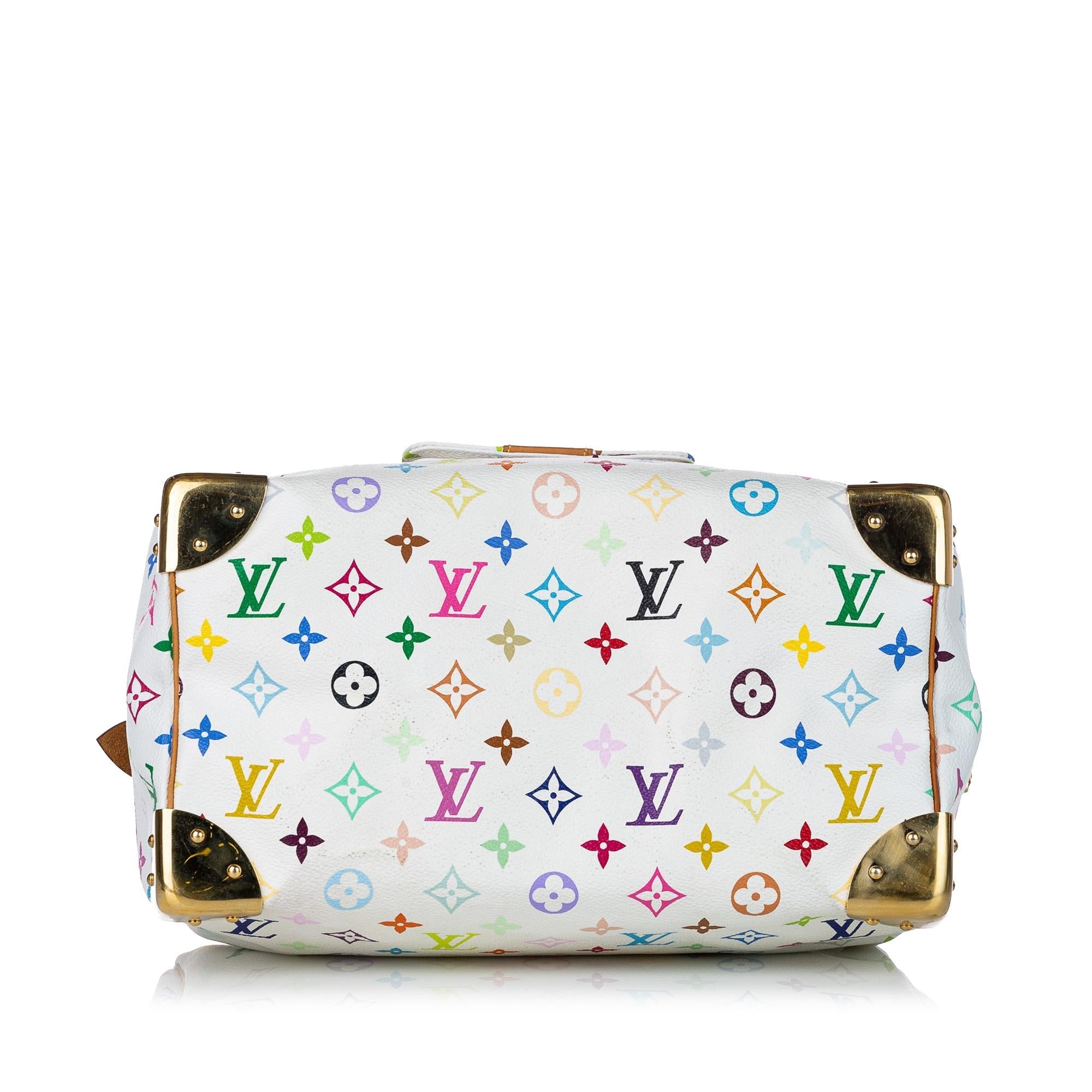Louis Vuitton Monogram Multicolore Speedy 30 (SHG-30097)