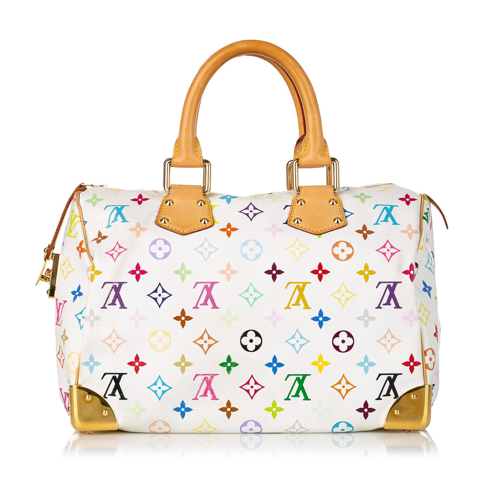 Louis Vuitton Monogram Multicolore Speedy 30 (SHG-30443)
