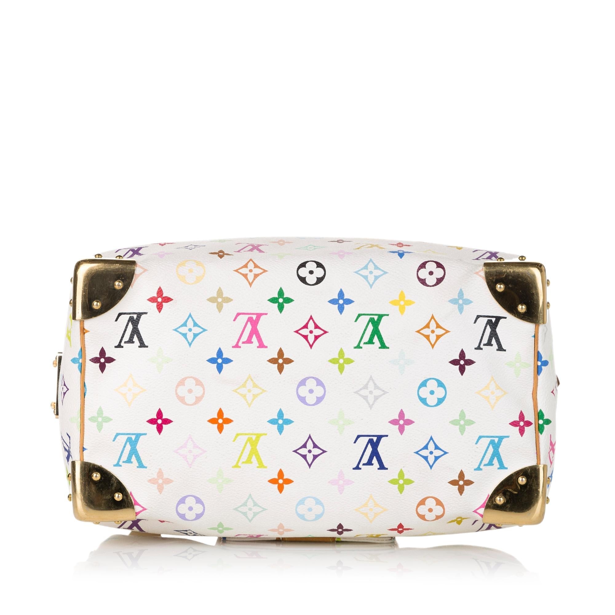 Louis Vuitton Monogram Multicolore Speedy 30 (SHG-32686)