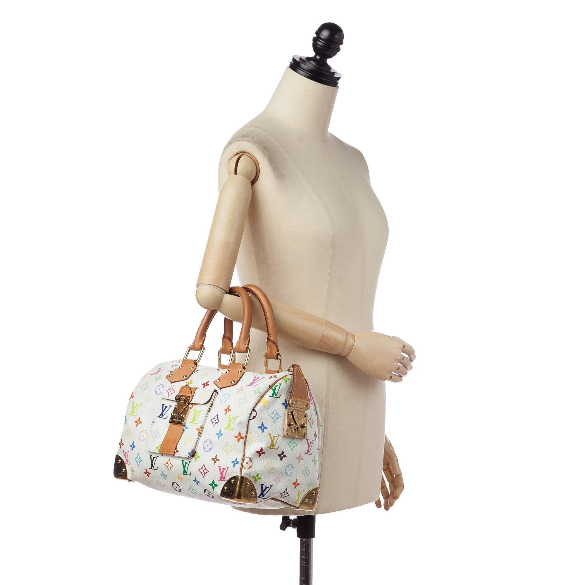 Louis Vuitton Monogram Multicolore Speedy 30 (SHG-34486)