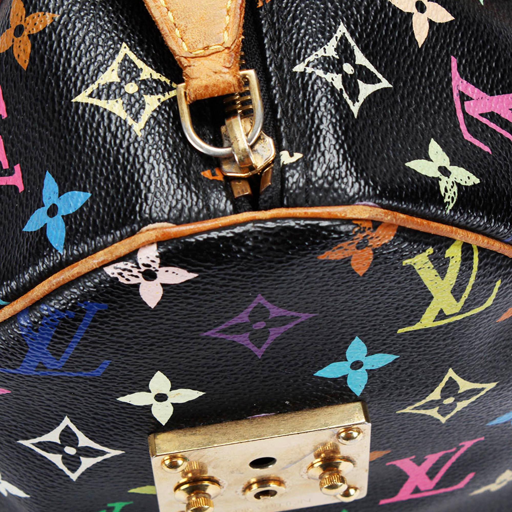 Louis Vuitton Monogram Multicolore Speedy 30 (SHG-8FVRGU)