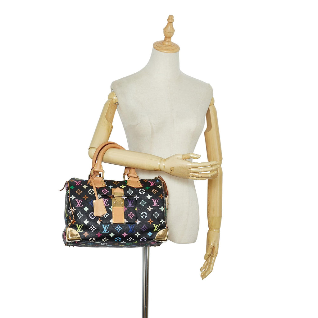 Louis Vuitton Monogram Multicolore Speedy 30 (SHG-ARJYF7)