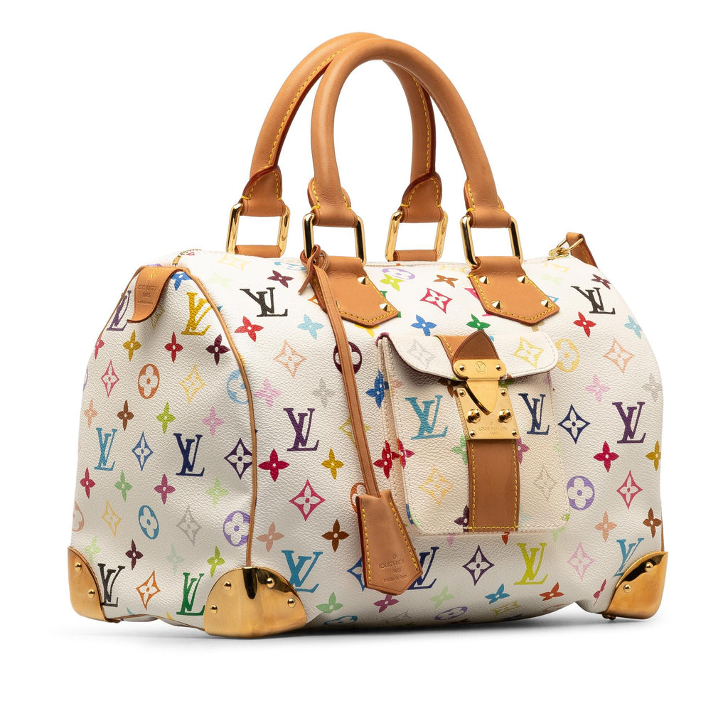 Louis Vuitton Monogram Multicolore Speedy 30 (SHG-BEK5ZV)
