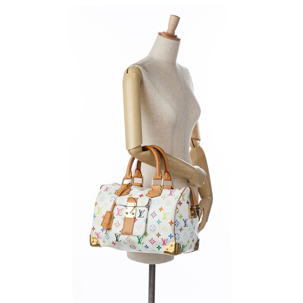 Louis Vuitton Monogram Multicolore Speedy 30 (SHG-kKTQ0s)