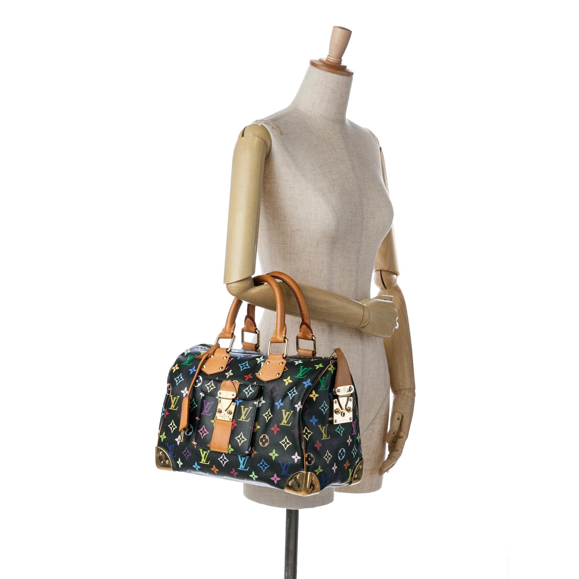 Louis Vuitton Monogram Multicolore Speedy 30 (SHG-0mj6sn)