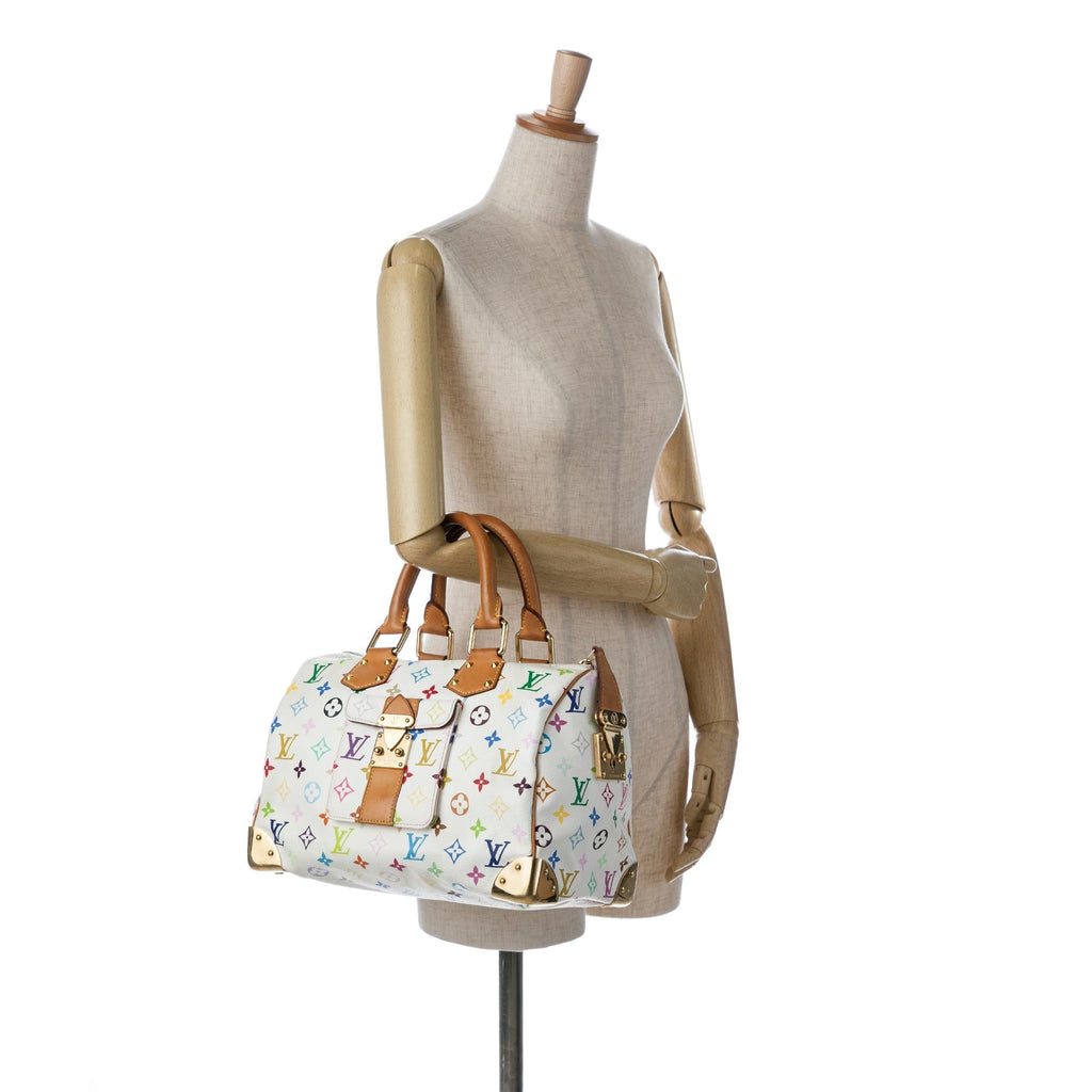 Louis Vuitton Monogram Multicolore Speedy 30 (SHG-mKnXGn)