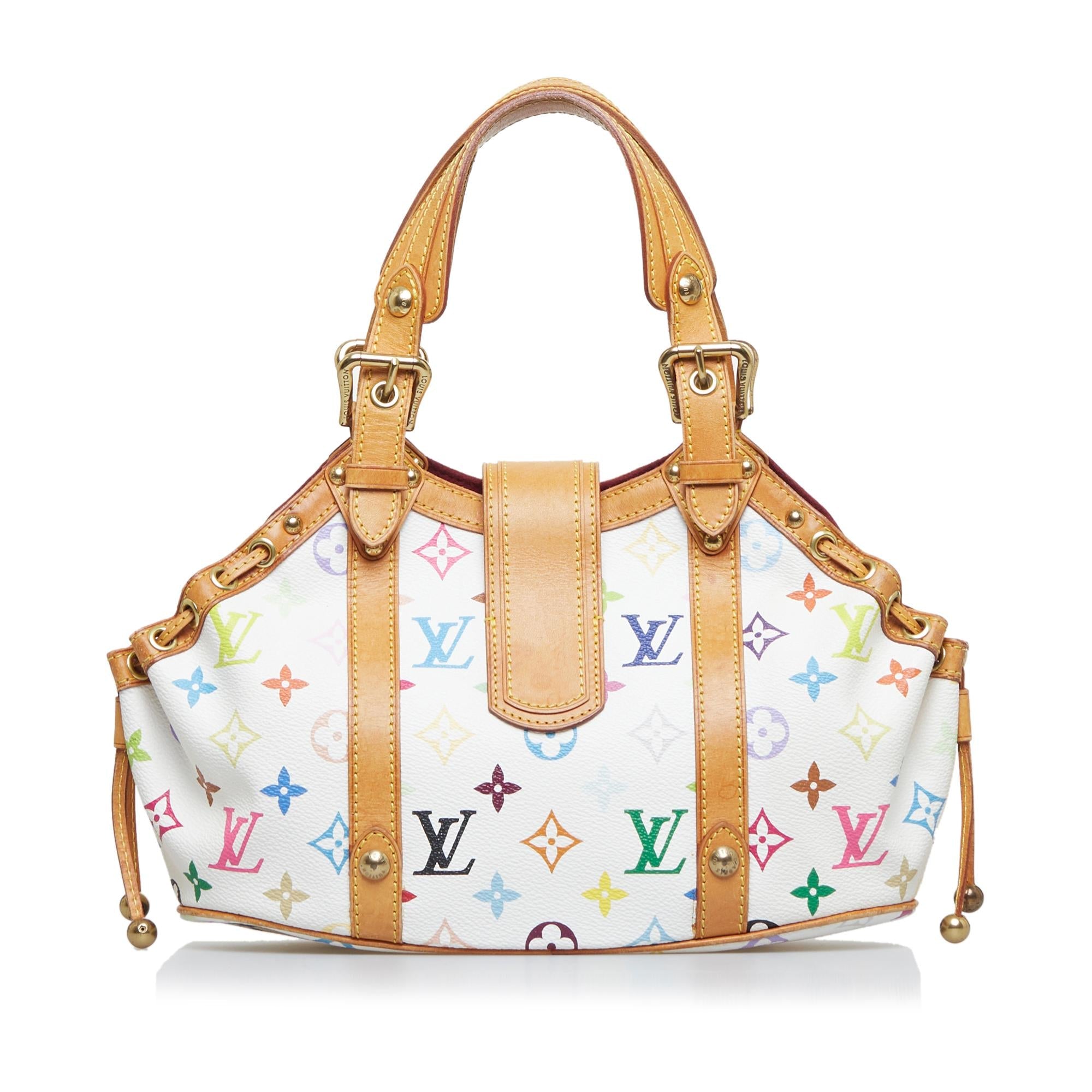 Louis Vuitton Monogram Multicolore Theda PM (SHG-qVNuwj)
