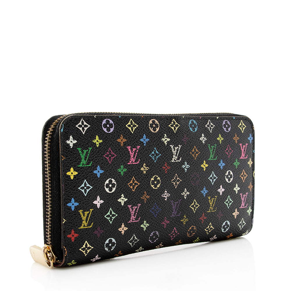 Louis Vuitton Monogram Multicolore Zippy Wallet (SHF-15546)