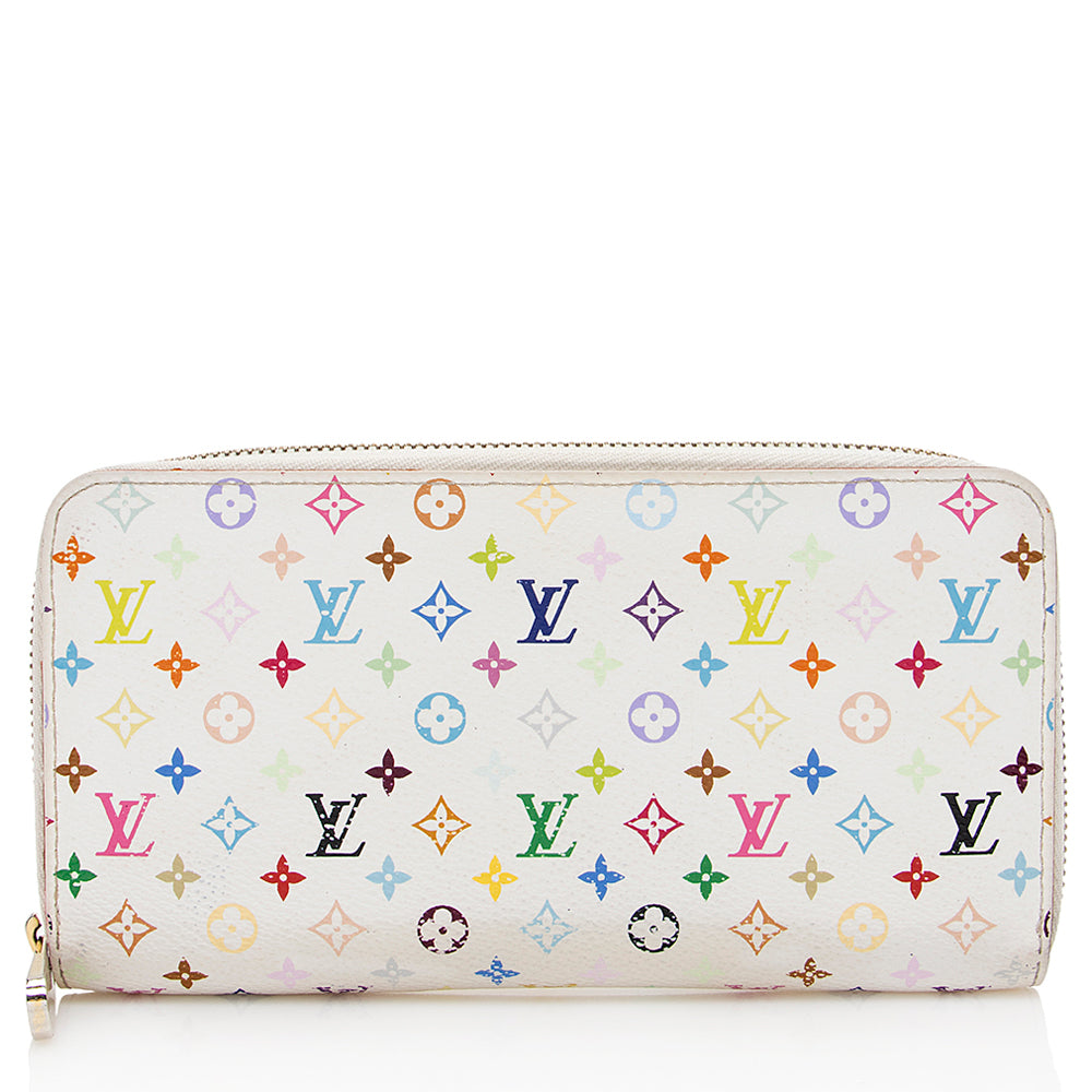 Louis Vuitton Monogram Multicolore Zippy Wallet (SHF-19773)
