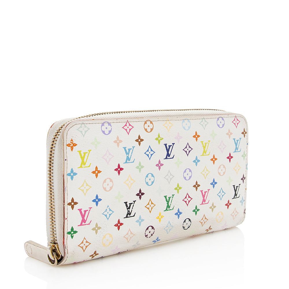 Louis Vuitton Monogram Multicolore Zippy Wallet (SHF-19773)