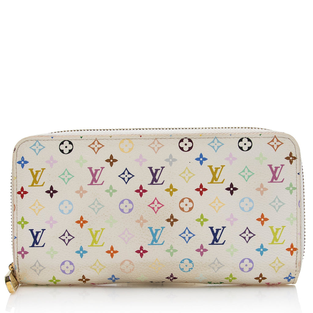 Louis Vuitton Monogram Multicolore Zippy Wallet (SHF-22295)