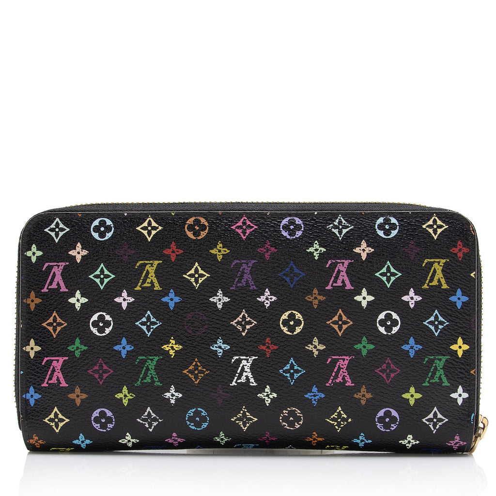 Louis Vuitton Monogram Multicolore Zippy Wallet (SHF-23542)
